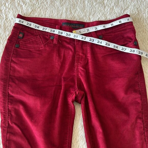 Rock and Republic red corduroy pants - Picture 7 of 16